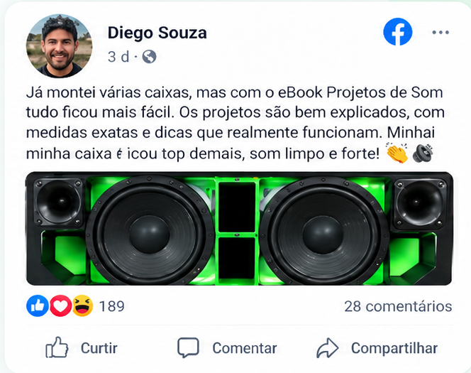 Depoimento de cliente